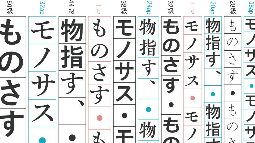 多様なキャラを持つ日本語のリズム 文字組み アート 投稿一覧 ものさす Monosus
