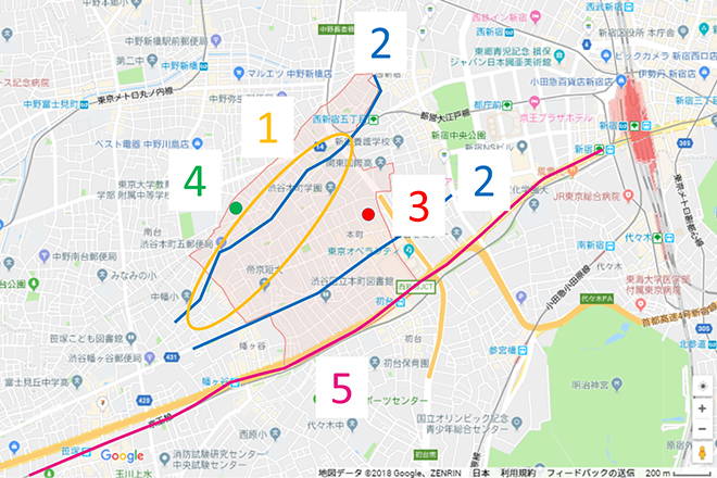 下町風情が漂う町 渋谷区本町 の古今いつもの景色に 歴史と地図を重ねて 投稿一覧 ものさす Monosus
